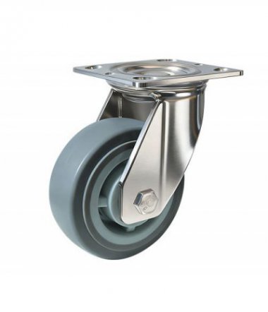 4" Schwerlast-Multimaterial-Lenkrolle